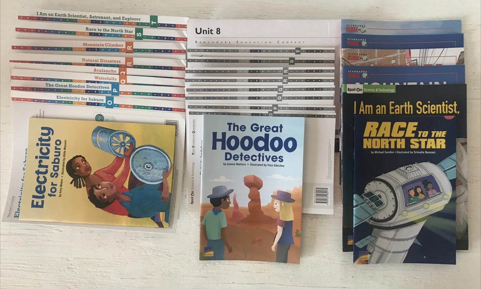 8 Leveled Texts w Text Evidence Questions + Teacher’s Guide From Grade 4 Unit 8