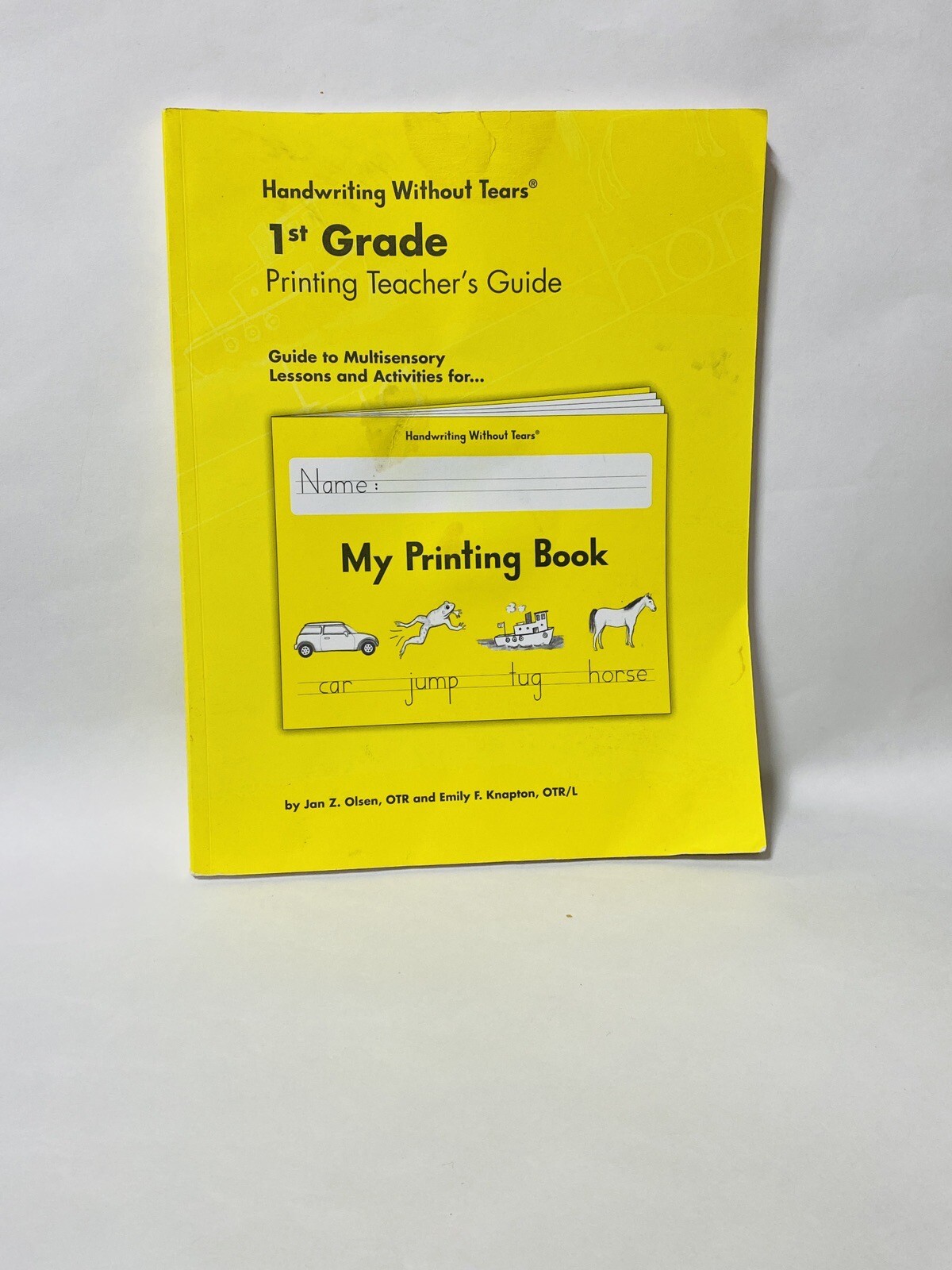 Handwriting Without Tears 1st Grade Printing Teacher’s Guide by Jan Olsen