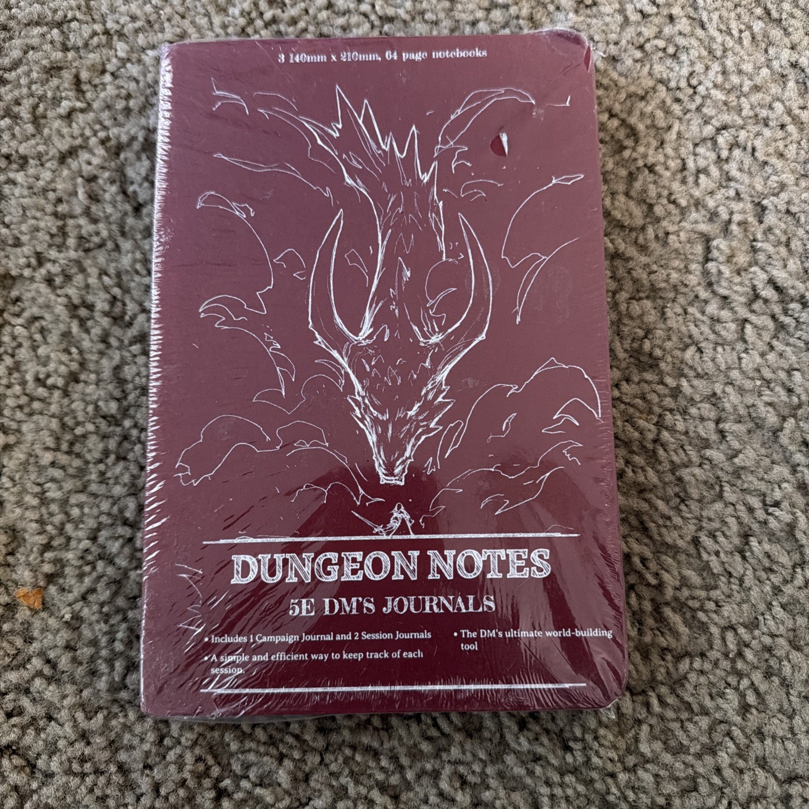 Dungeon Notes 5E DM’S Journals