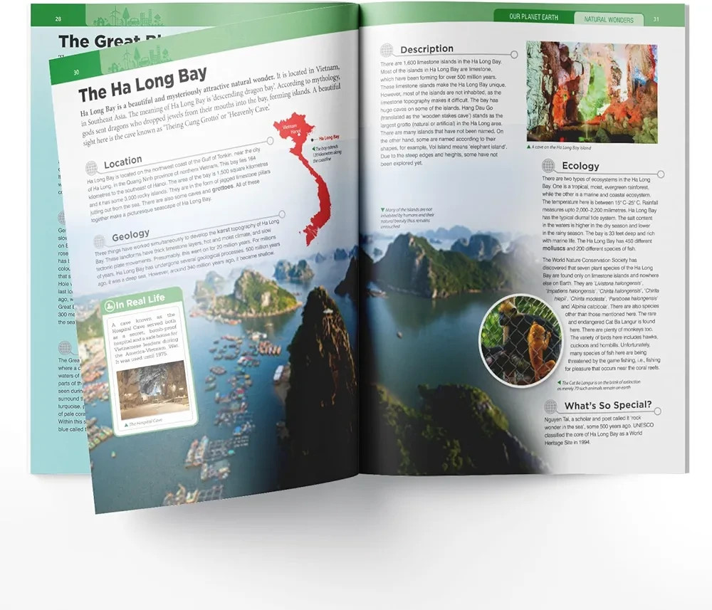 Knowledge Encyclopedia For Children – Our Planet Earth: Collection of 6 Books