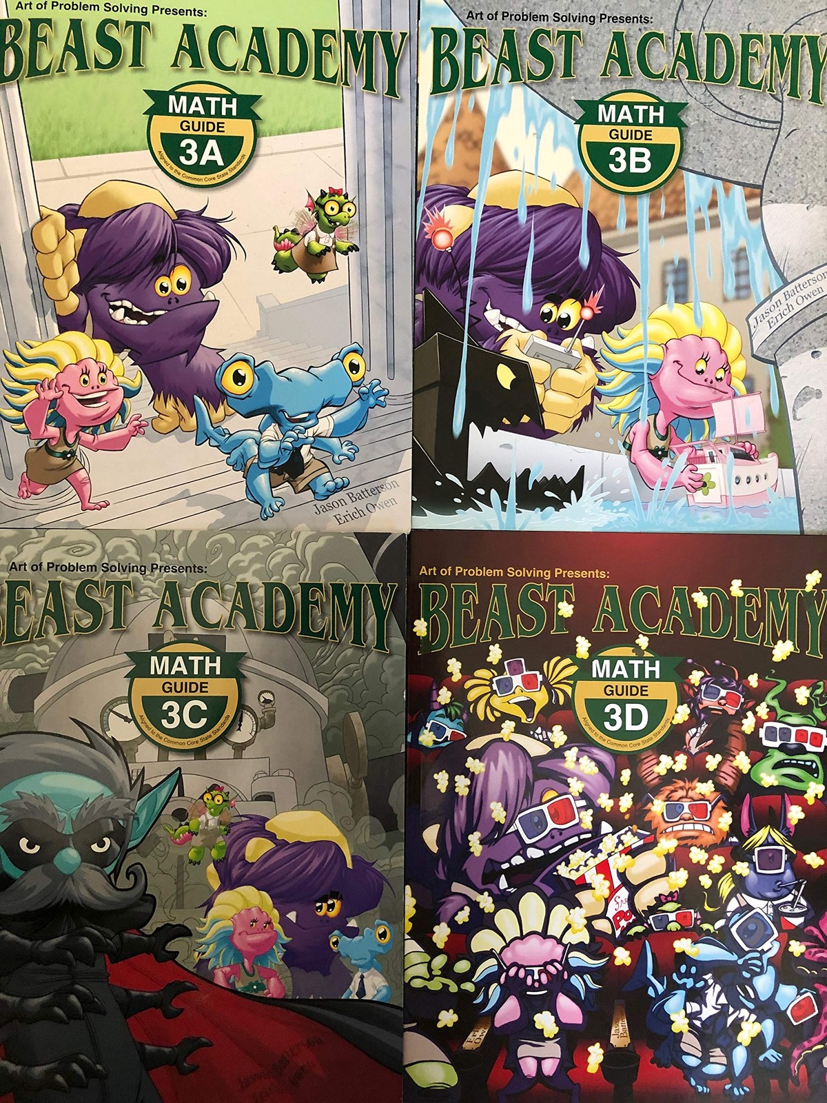 Beast Academy Math Guide 3D (Beast Academy Math–Art of Problem Solving)