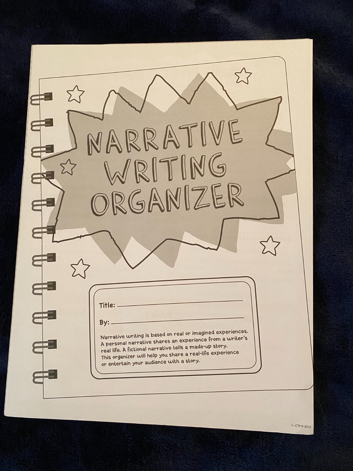 Set of 29 Grade 4-5 Narrative Writing Organizer Student Handout w/Teacher Guide