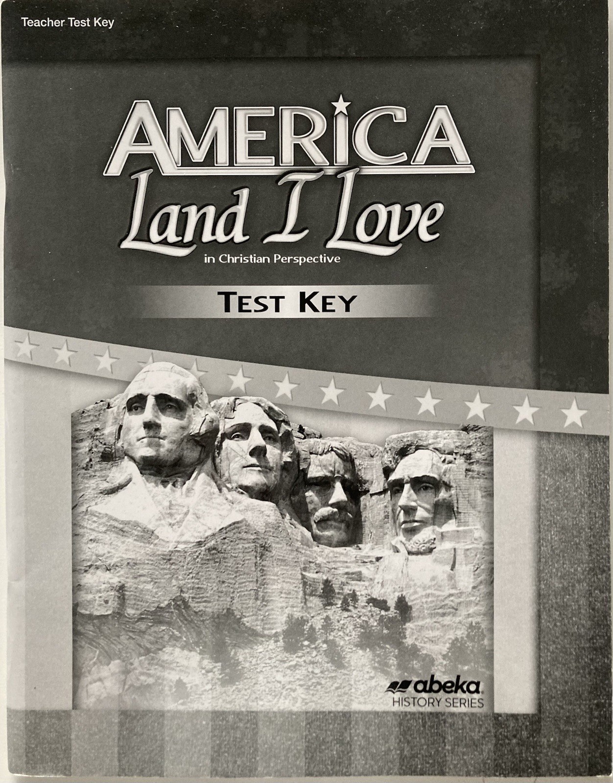Abeka America: Land I Love Test Key, 8th Grade, 3rd Edition