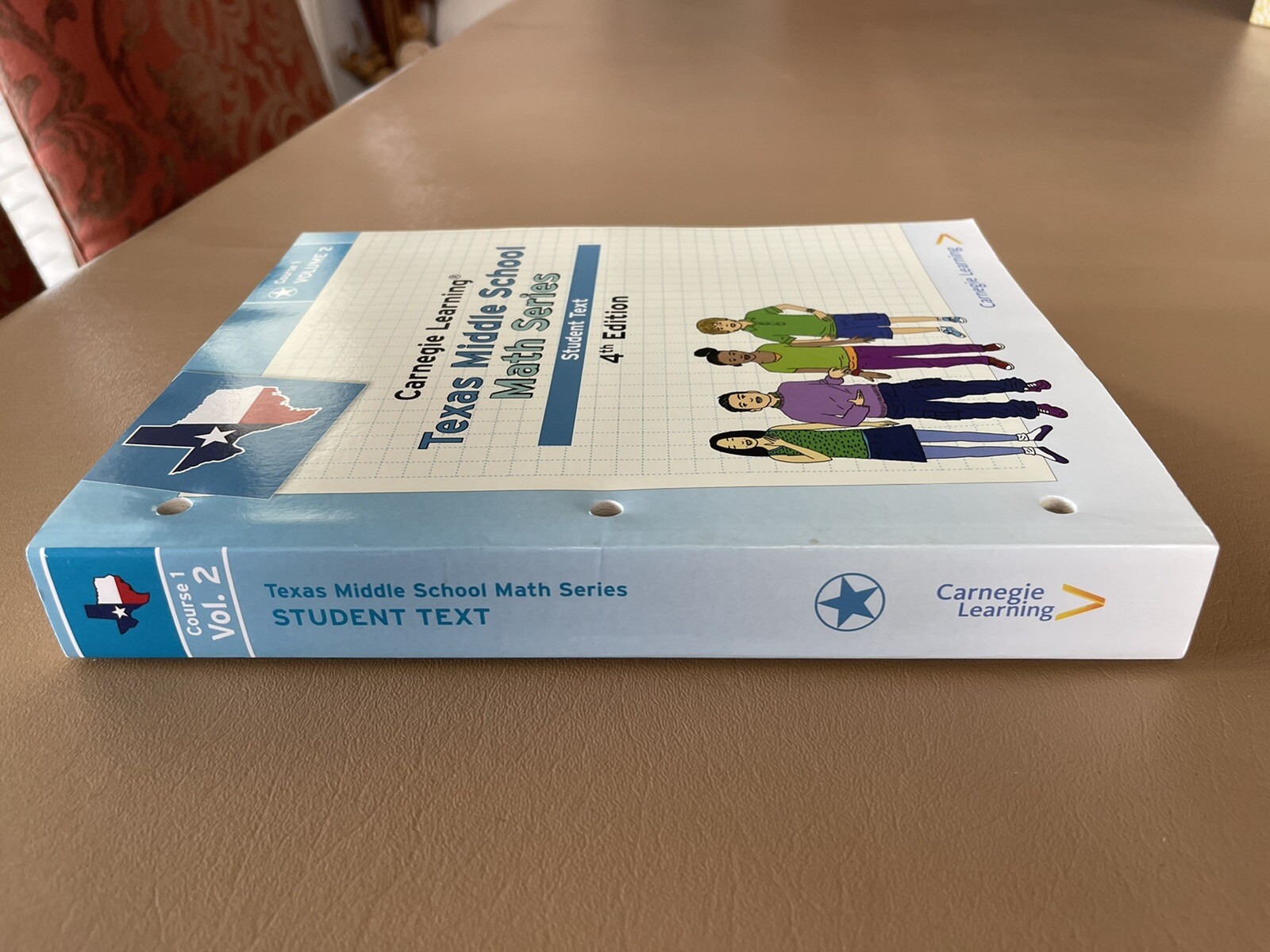 carnegie learning texas middle school math series. student text. 4th edit. Vol-2