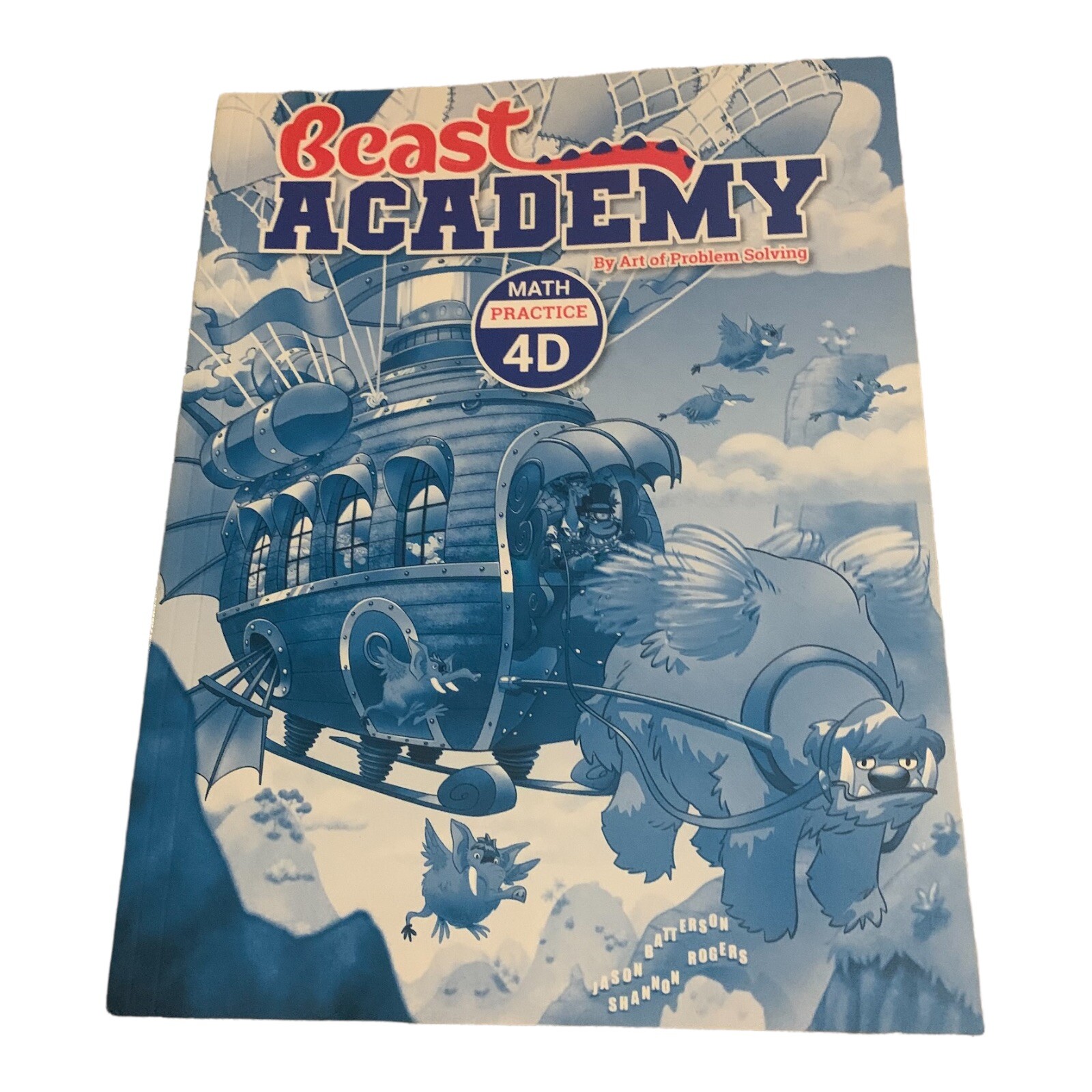 Beast Academy Math Practice 4D – Paperback By Art of Problem Solving – New