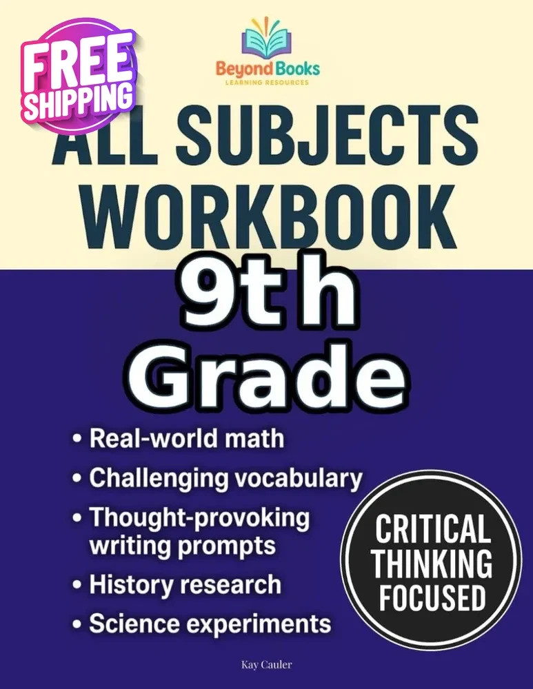 9Th Grade All Subjects Workbook: High School Curriculum Workbo (Paperback) – NEW