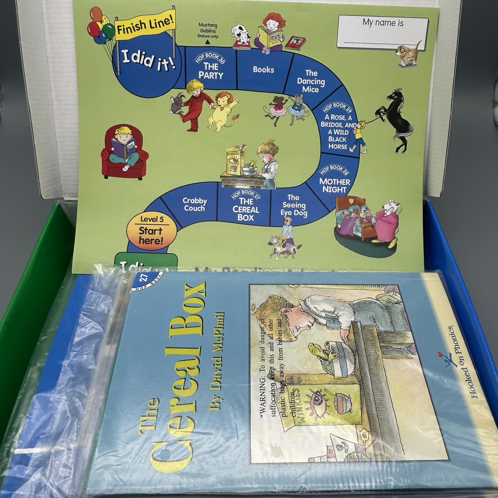 Hooked On Phonics Learn To Read Box Set 2nd Grade HOMESCHOOL BRAND NEW SEALED