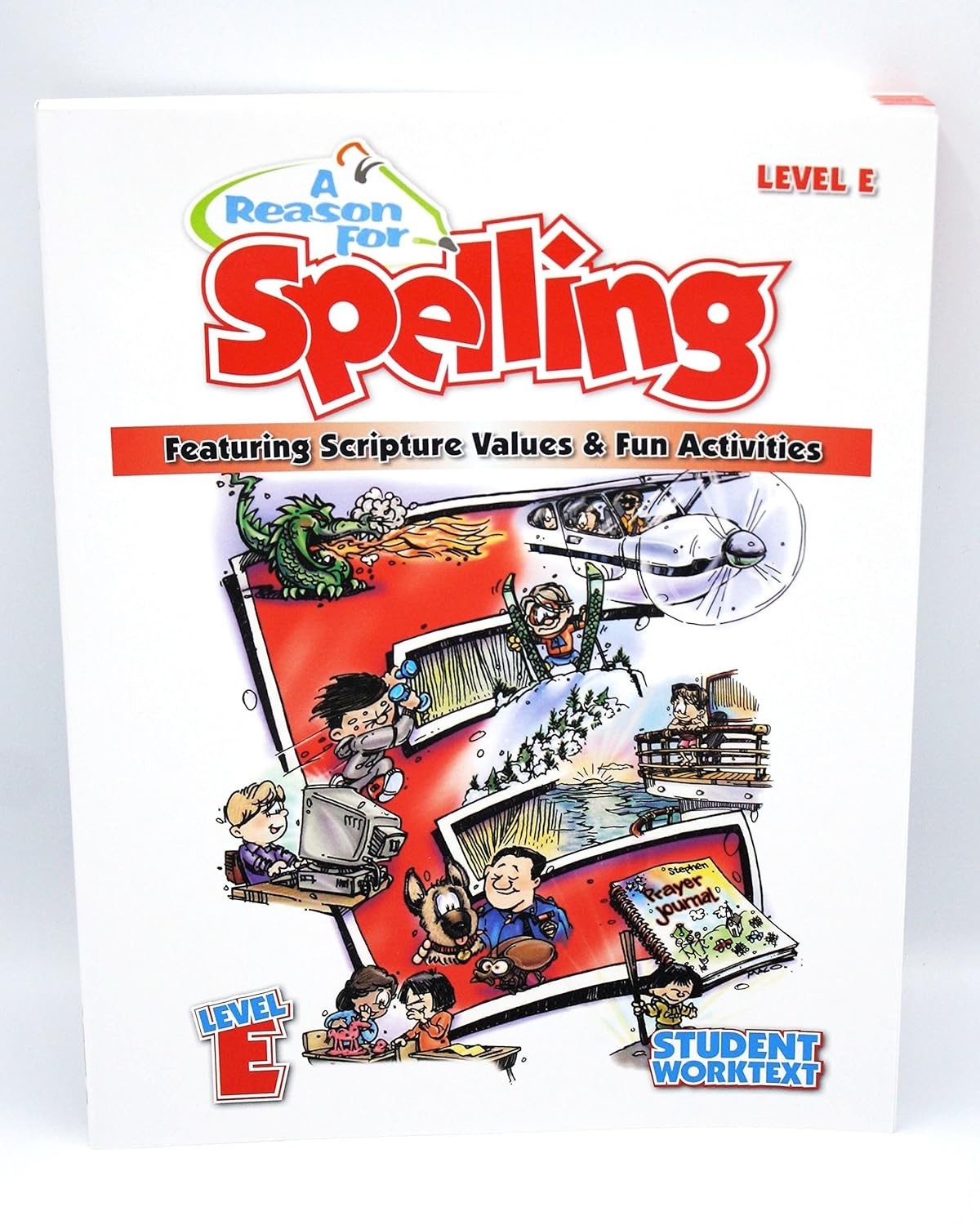 A Reason for Spelling: Featuring Scripture Verses & Values- Level E – 1999
