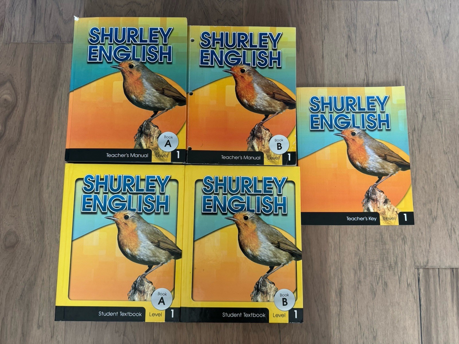 Shurley English Level 1 Set (Student Textbooks A B, Teacher’s Manual A B, Key)