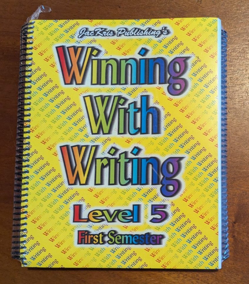 Winning With Writing Level 5, JacKris, First and Second Semester unopened
