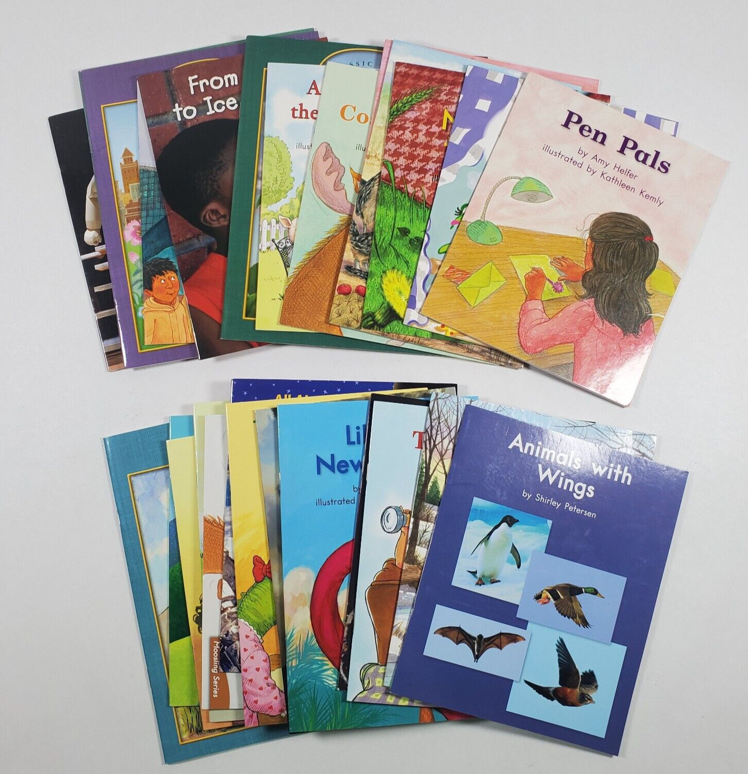 Lot of 26 Fountas & Pinnell LLI Blue System Levels KLMN Leveled Readers Grade 2