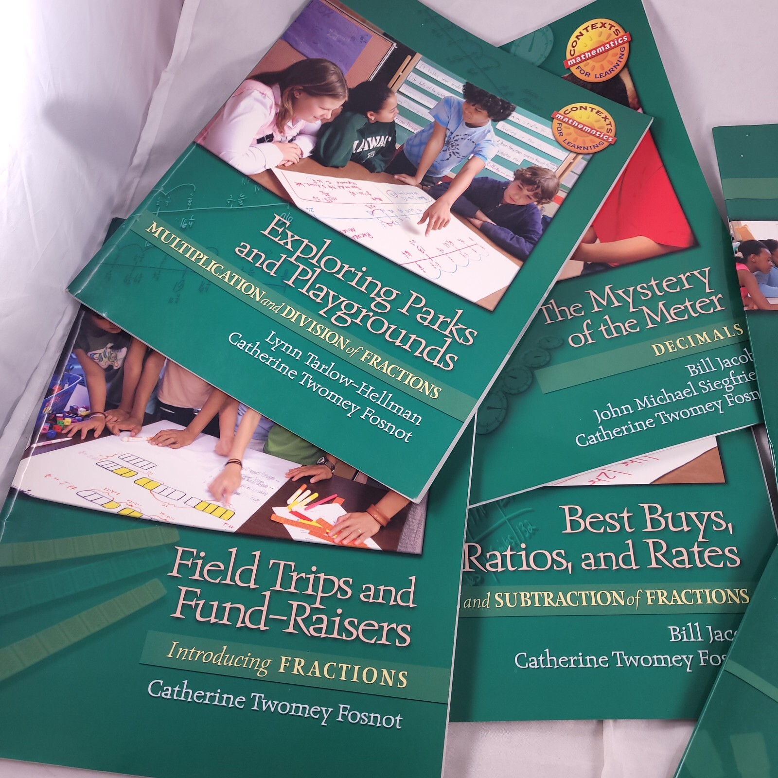 YOU PICK: Contexts For Learning Math: Fractions, Decimals & Percents Math Books