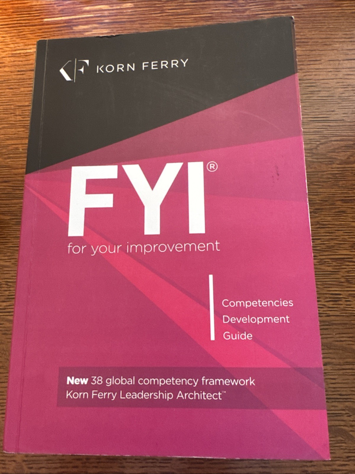 FYI: For Your Improvement-Competencies Development Guide Paperback Korn Ferry