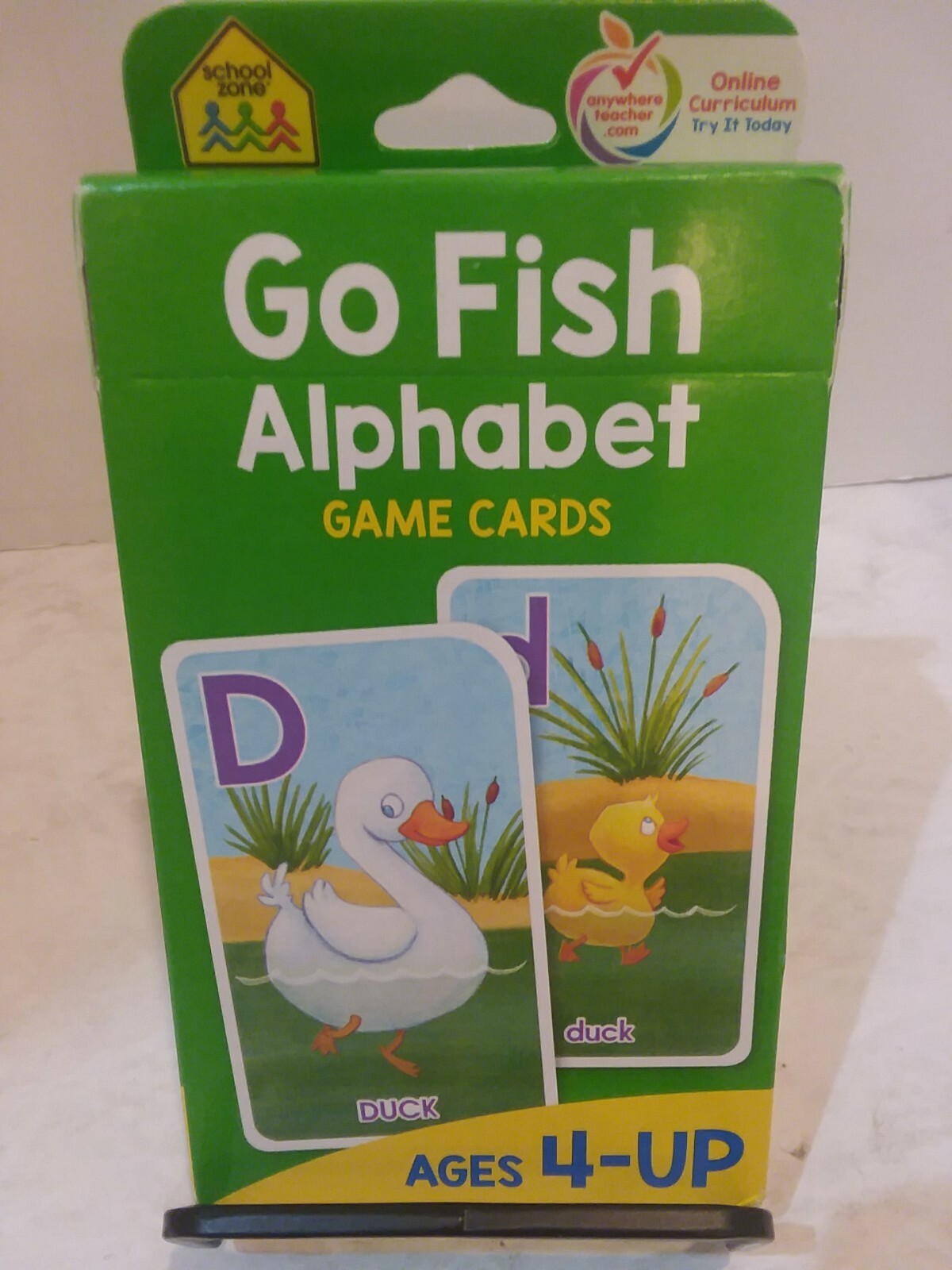Go Fish Alphabet : Game Cards by School Zone Publishing Company Staff (1999, Ga…