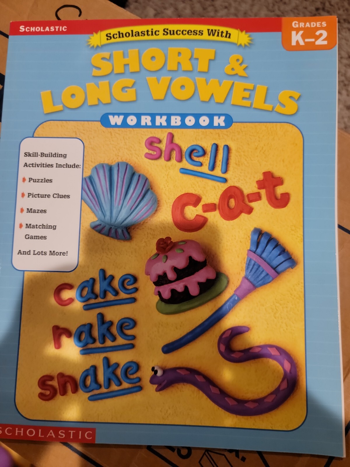 BN Scholastic Success with Short & Long Vowels Gr K-2 (2004 PB) Phonics