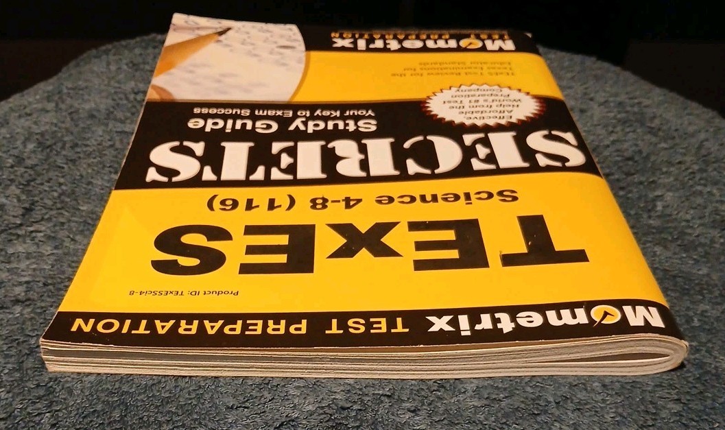 TExES Science 4-8 (116) Secrets Study Guide: TExES Test Review GOOD CONDITION