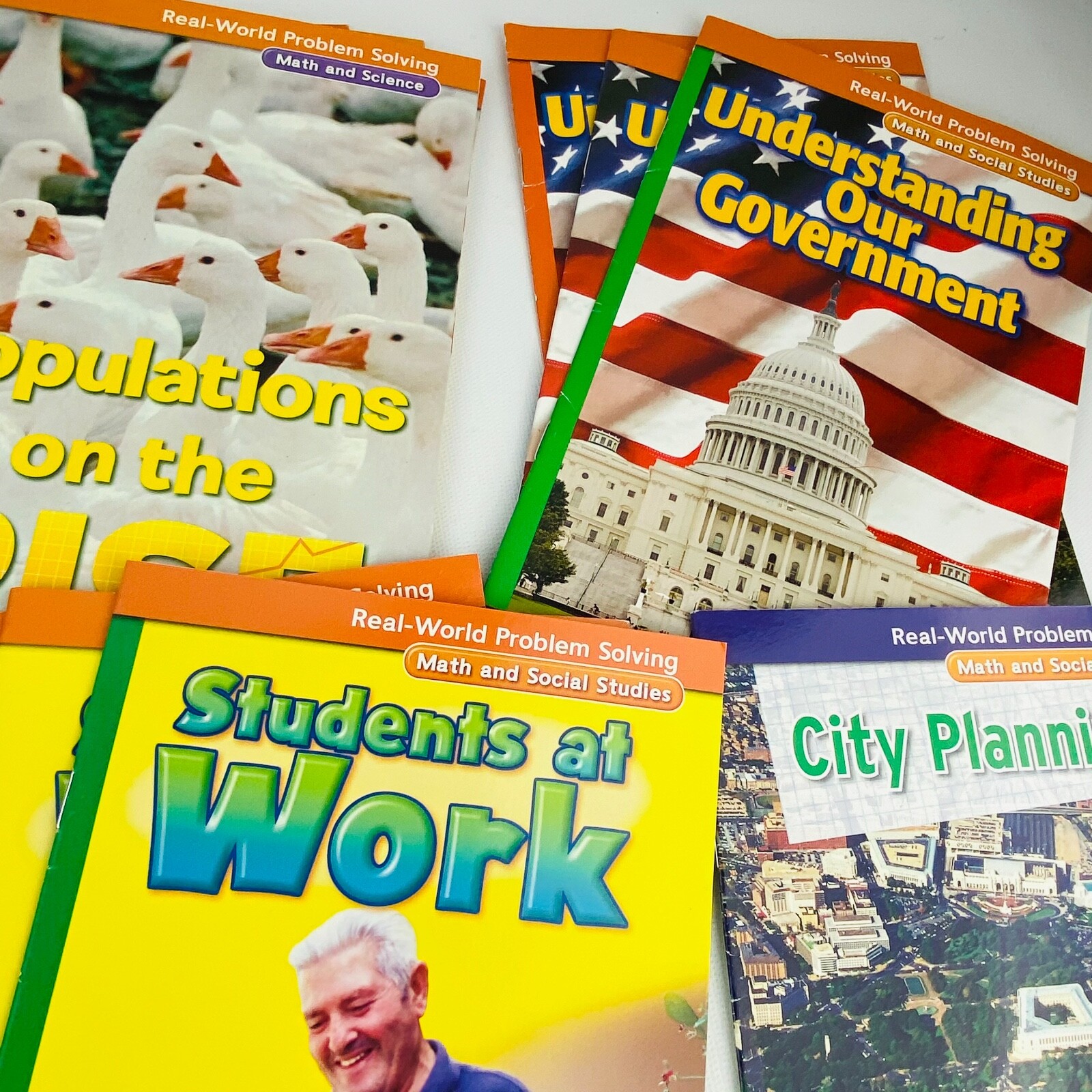 McGraw Hill Real World Problem Solving 27 Book Lot Math Science Social Studies