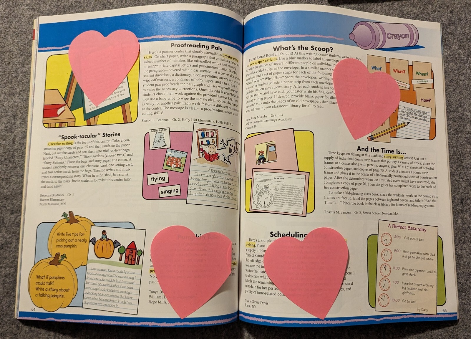 Mailbox/Teaching Tree/EvanMoor Comprehension/Write/Draw Grades 1, 2, 3; Lot Of 4