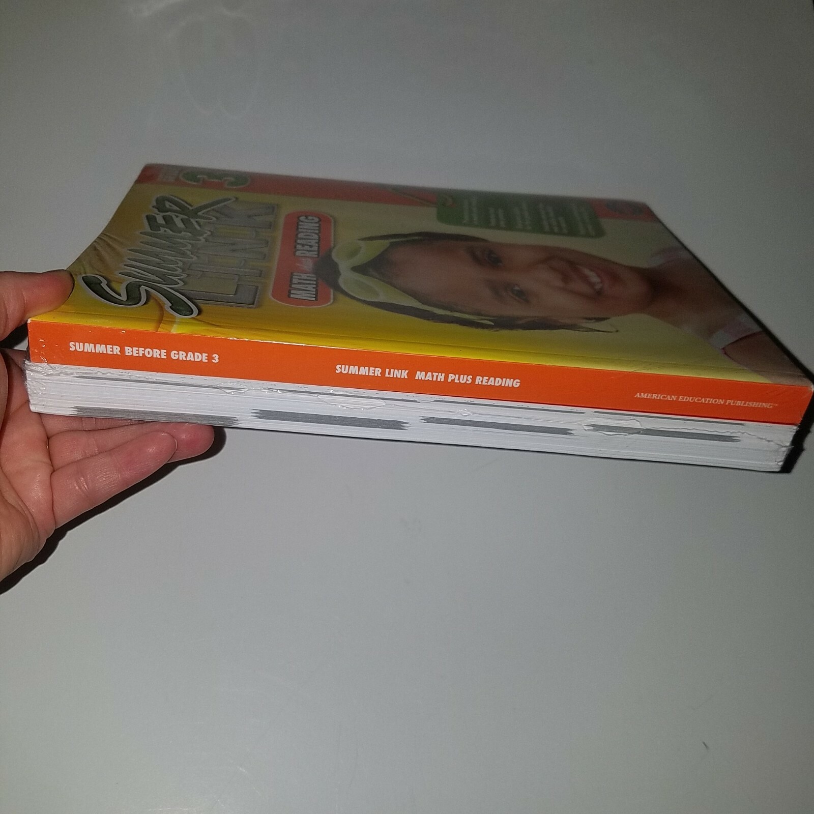 NEW Grade 3 Summer Link Math & Reading Daily Learning Drills Lot of 2 Workbooks
