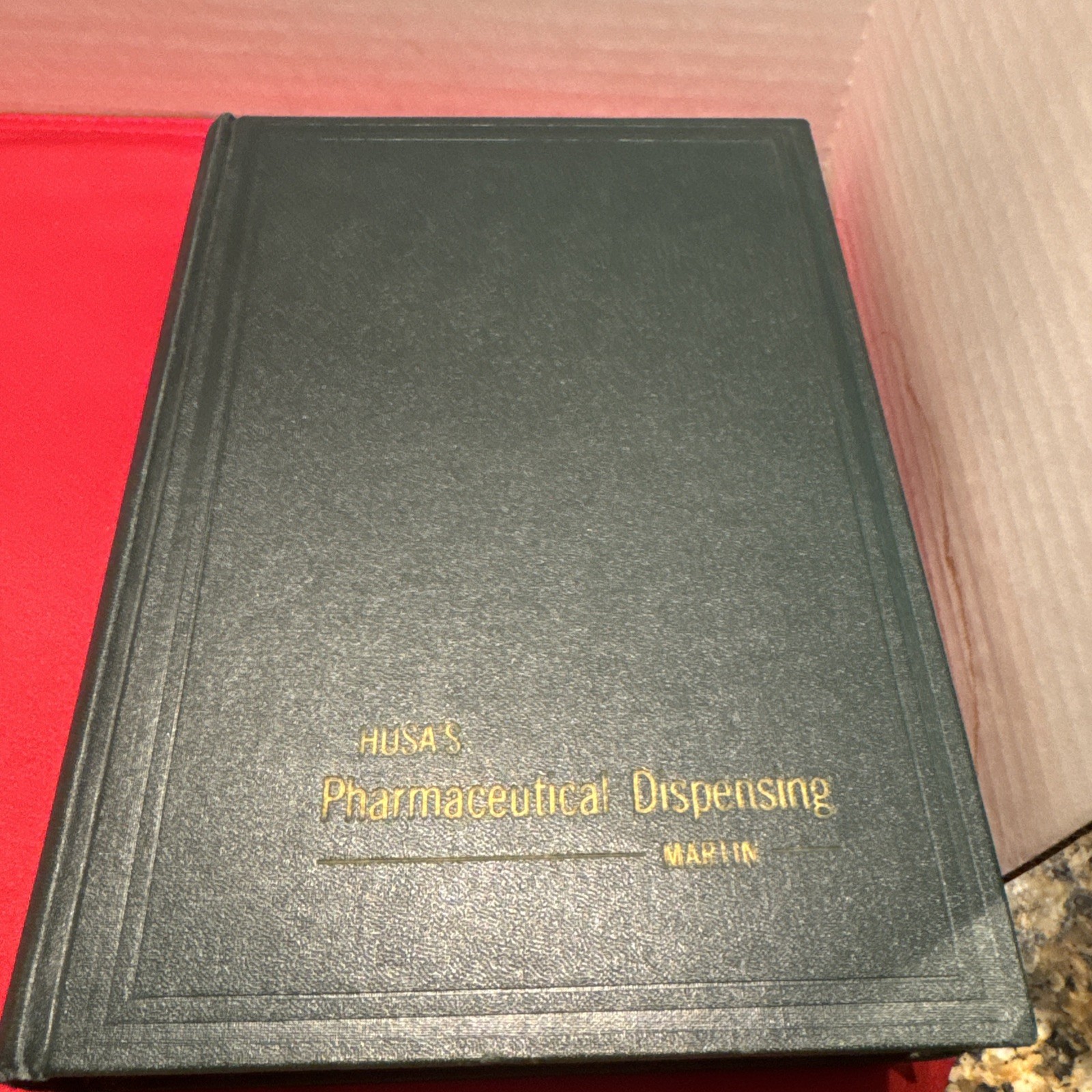 Husa’s Pharmaceutical Dispensing 1959 5th Ed Hardcover Pharmacy Textbook