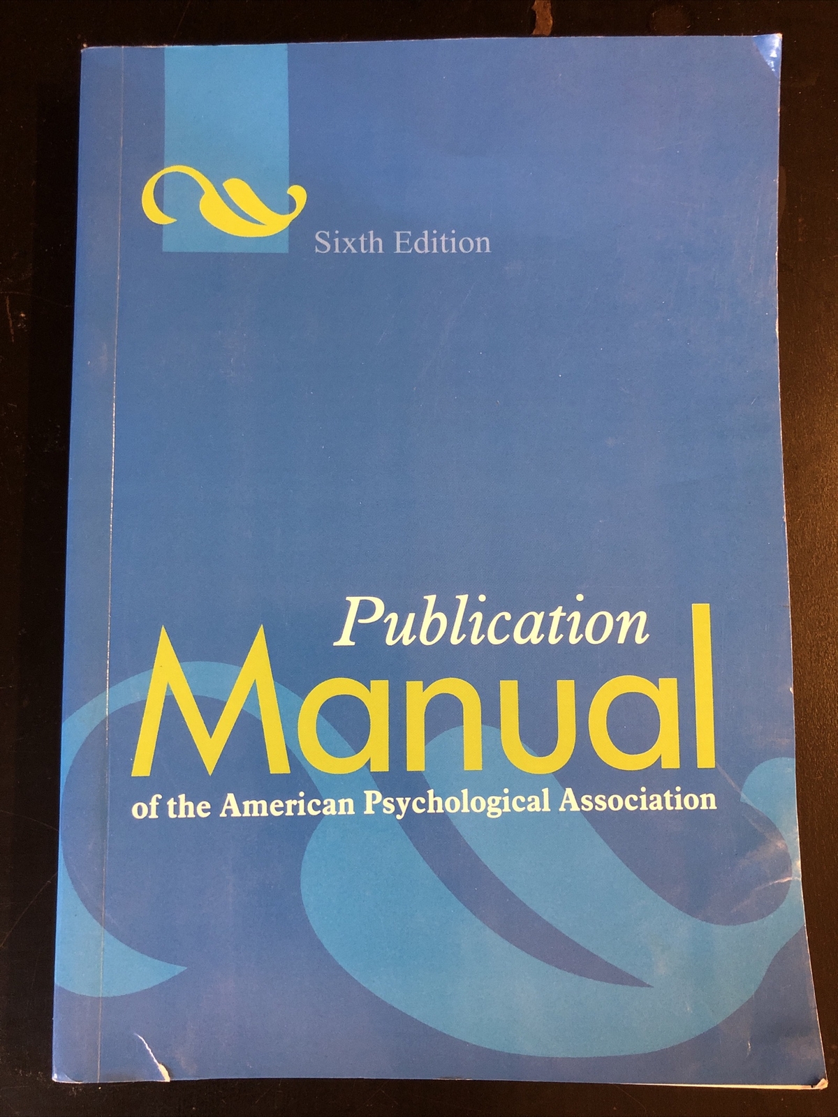 Publication Manual of APA Edition: 6th ISBN: 9781433805615 American Psych. Good