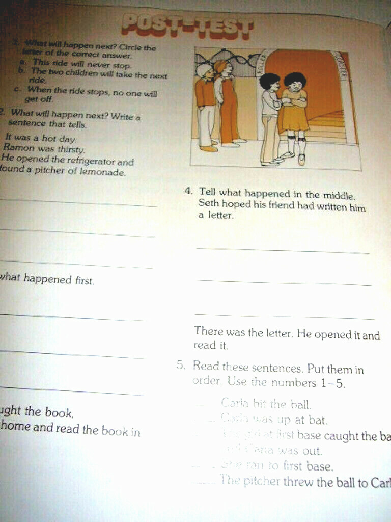 COLLECT 1978 Gr3 COMPREHEN READING SKILL SEQUENCE 1WBK & ANS KEY HOME SCH N EX