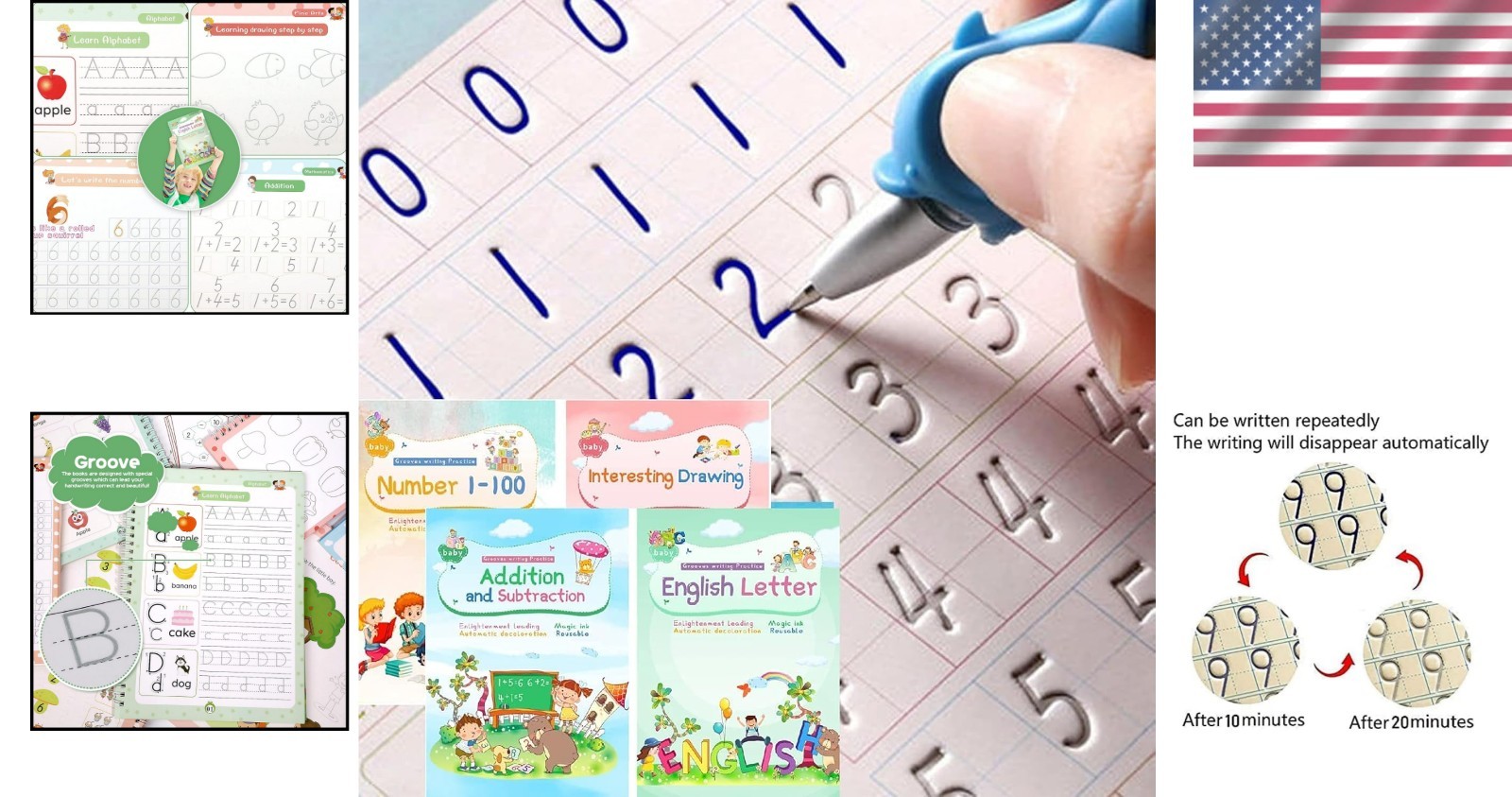 Innovative Magic Ink Copybooks – Fun and Effective Handwriting Practice