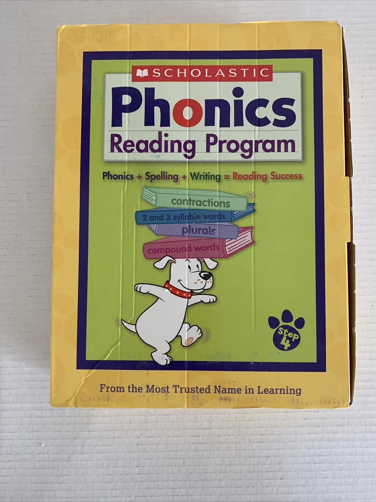 Scholastic Phonics Reading Program Steps 2-5 Workbooks Sealed Incomplete