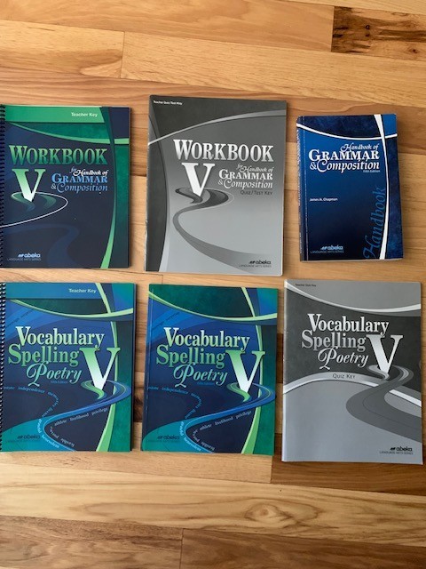 Abeka 11th Grade Grammar, Vocabulary, and Spelling Fifth Edition