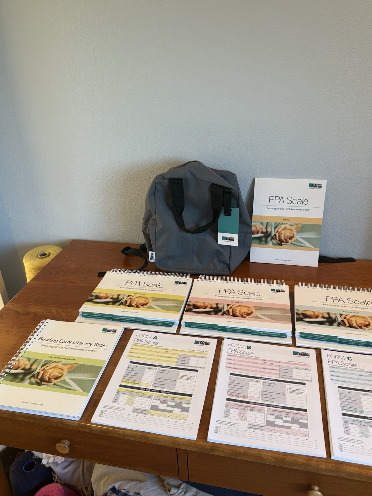 New complete comprehensive kit: PPA Scale – Phonological & Print Awareness Scale