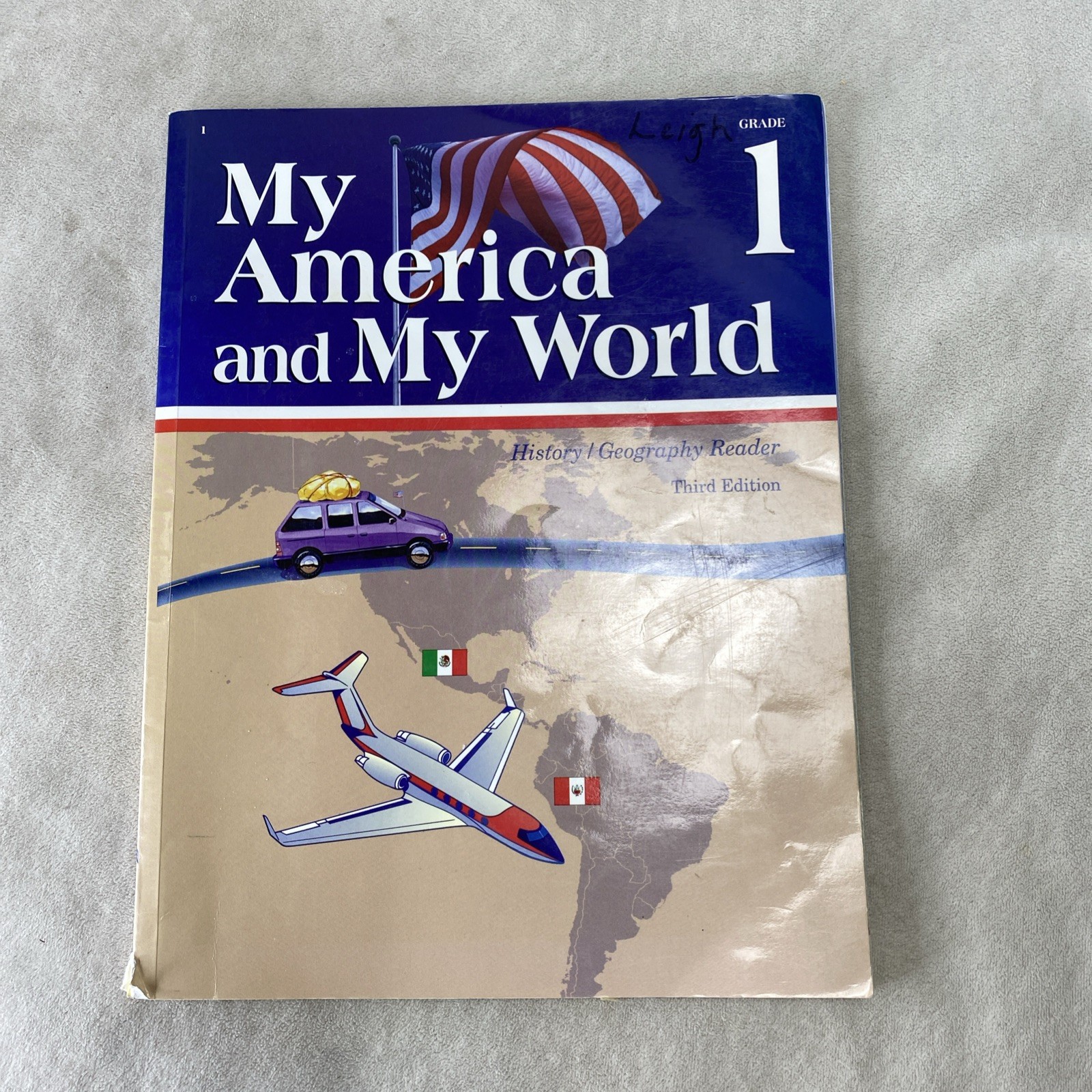Abeka My America and My World Grade 1 History/ Geography Reader 3rd Ed Paperback