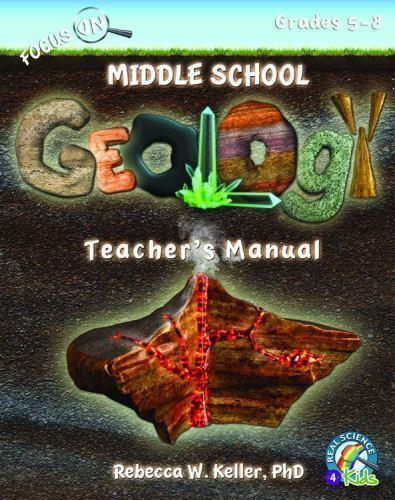 Focus On Middle School Geology Teacher’s Manual, Keller, PhD, Rebecca W., Very G