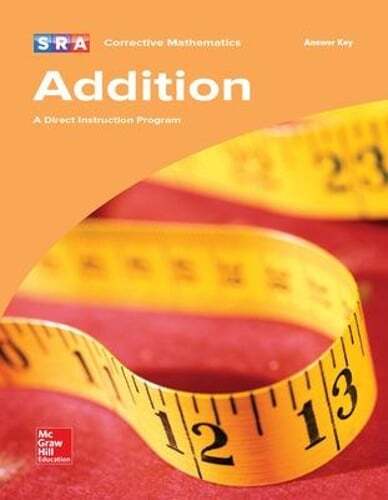 Corrective Mathematics Addition, Additional Answer Key by McGraw Hill: New