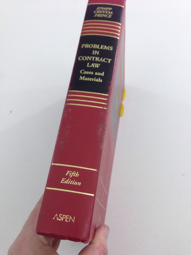 Problems in Contract Law : Cases and Material (2003, Law, Hardcover)