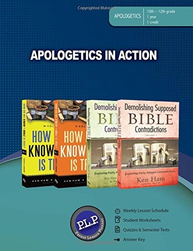 Apologetics in Action Parent Lesson Planner – paperback Master Books