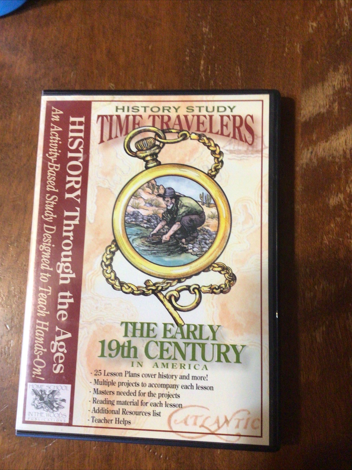 History Through Age Time Travelers EARLY 19TH CENTURY Homeschool In Woods CD-ROM