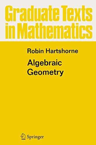 Algebraic Geometry (Graduate Texts – Hardcover, by Hartshorne Robin – Very Good