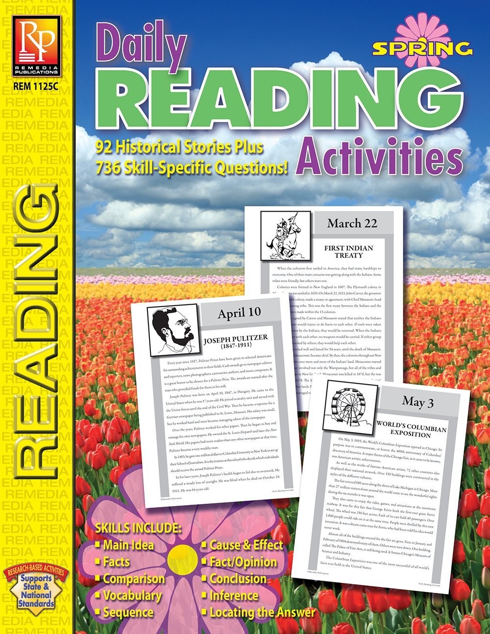 Daily Reading Activities: Spring | Reproducible Activity Book