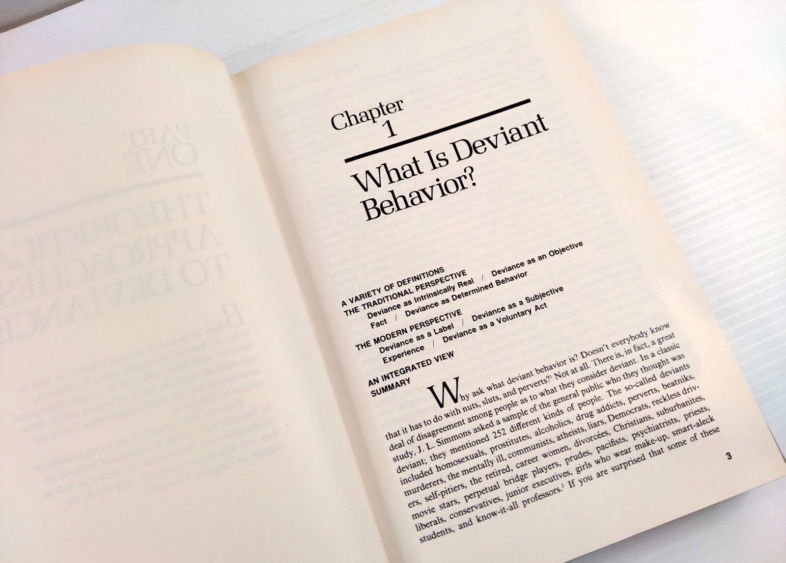 Deviant Behavior by Alex Thio (1988 3rd ED Hardcover) Criminology Psychology