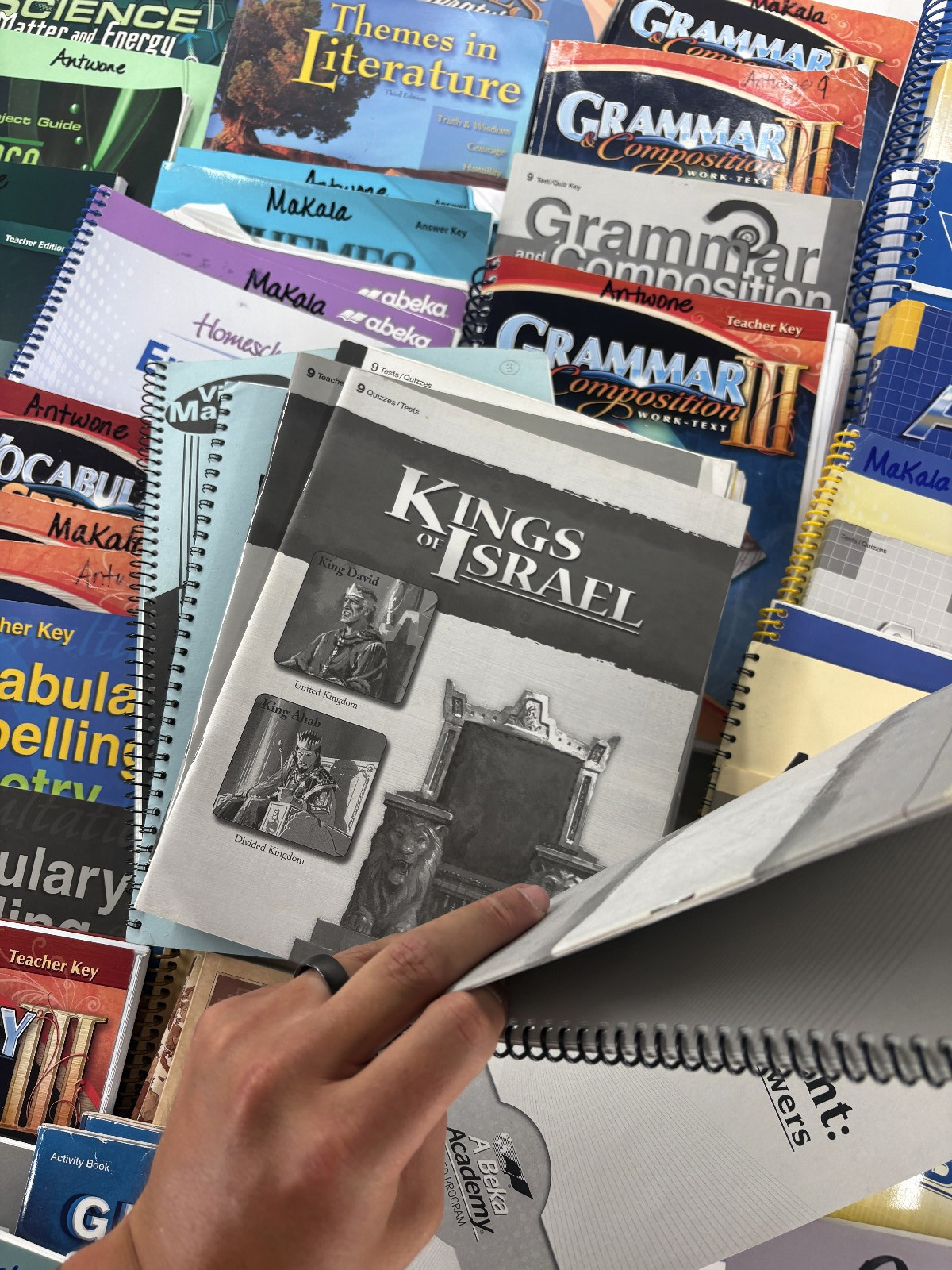 Abeka Homeschool Curriculum Ninth Grade 9th Medium / Heavy Use See Pics Notes