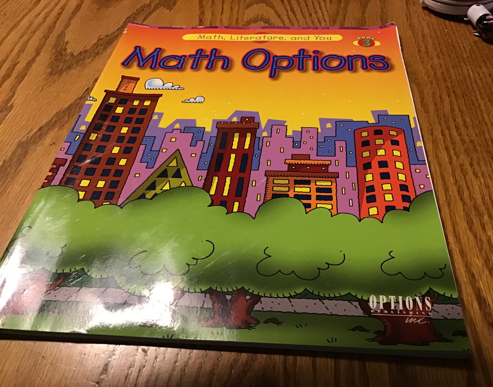 Math Options – Book 3 Level K -5