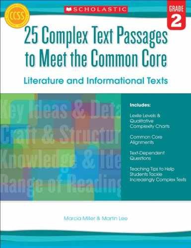 25 Complex Text Passages to – Paperback, by Miller Marcia; Lee – Very Good x