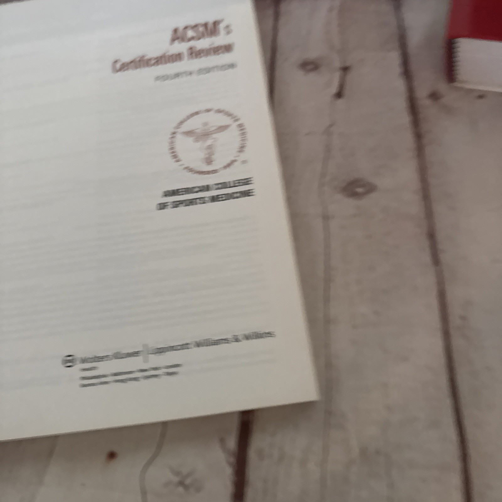 ACSM Certification Review Fourth Edition Paperback Book Personal Training