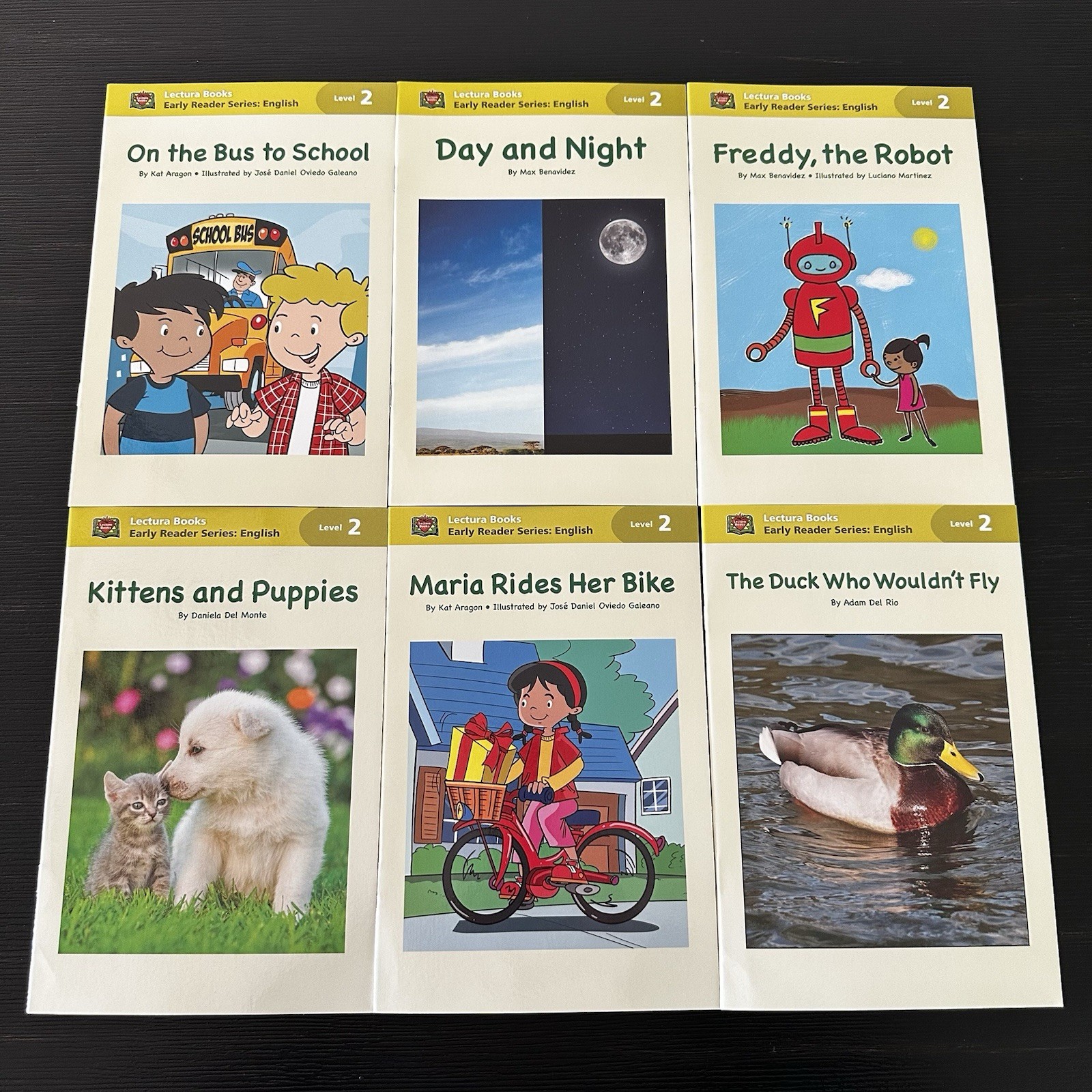 Lectura Books Level 2 Early Readers Series For Bilingual Readers 6 Books New