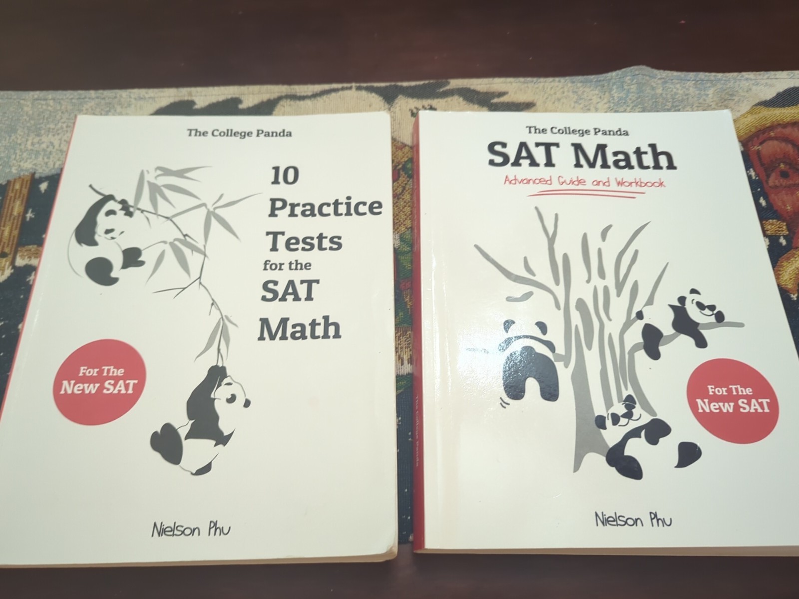 The College Panda’s 10 Practice Tests for the SAT Math, & Advanced Guide & Wkbk