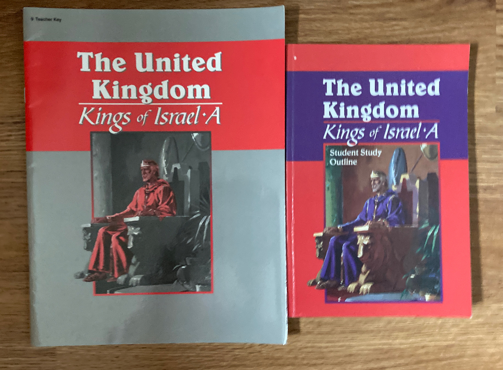 Abeka United Kingdom Kings of Israel Grade 9 Teacher Key Student Outline BB8