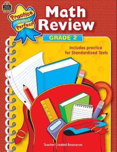Math Review Grade 2 (Practice Makes Perfect (Teacher Created Materials)) – GOOD