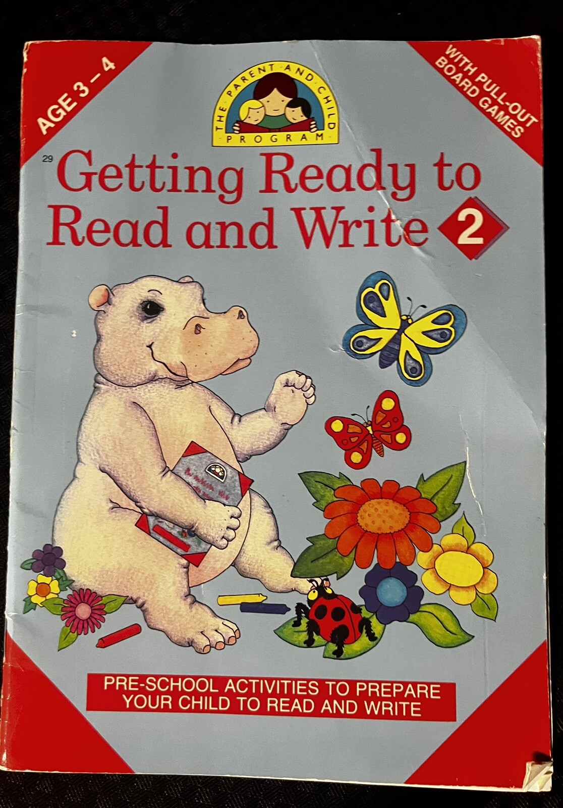 Getting Ready To Read And Write 2, Ages 3-4 Preschool Activities, By Jane Salt