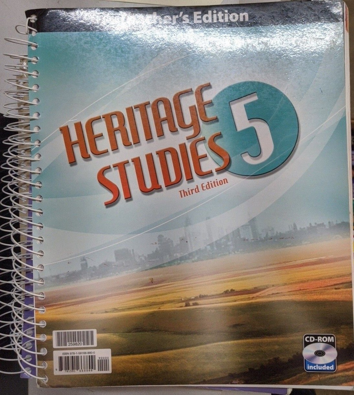 Heritage Studies 5 Teacher’s Edition Homeschool 3rd Edition w/ CD-ROM BJU