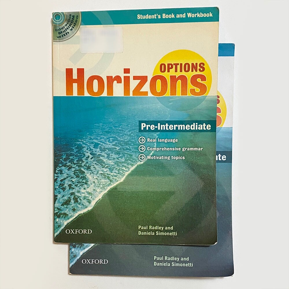 Horizons Options Pre-Intermediate Radley Simonetti Oxford Student Book Workbook